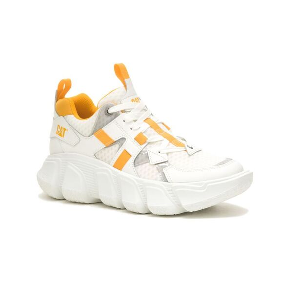 Caterpillar Mens Imposter Mesh White Shoes (NWT) - Picture 2 of 5